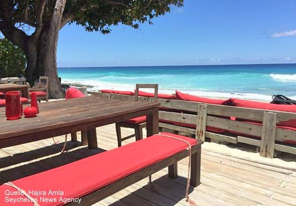 Seychellen North Island Lodge Bar